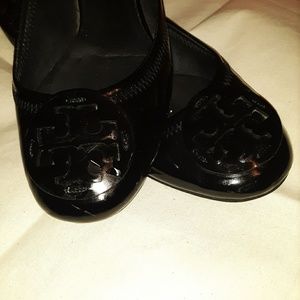 Tory Burch Reva Patent Leather Ballet Flats